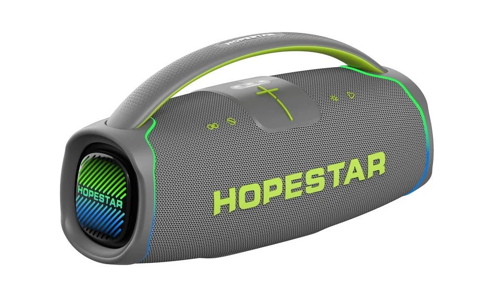 HOPESTAR A65 Wireless Blue Tooth Speaker Portable Microphone  Subwoofer Outdoor Wireless High-power Speaker Boombox