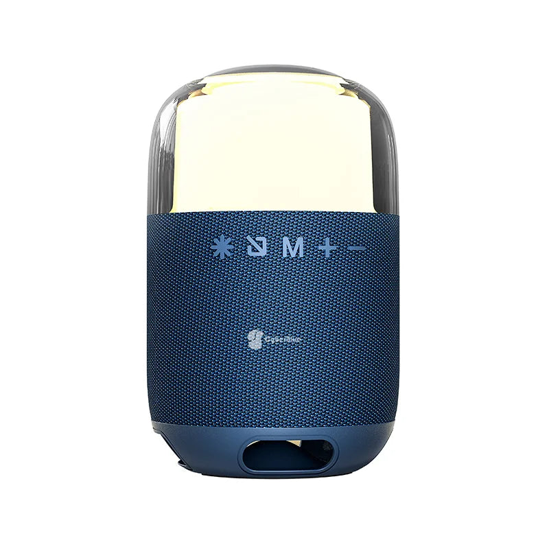 Convenient Fast Wireless BT Speaker with RGB Light 2024 Outdoor Camping Patio Woofer Ambient Light Battery Powered