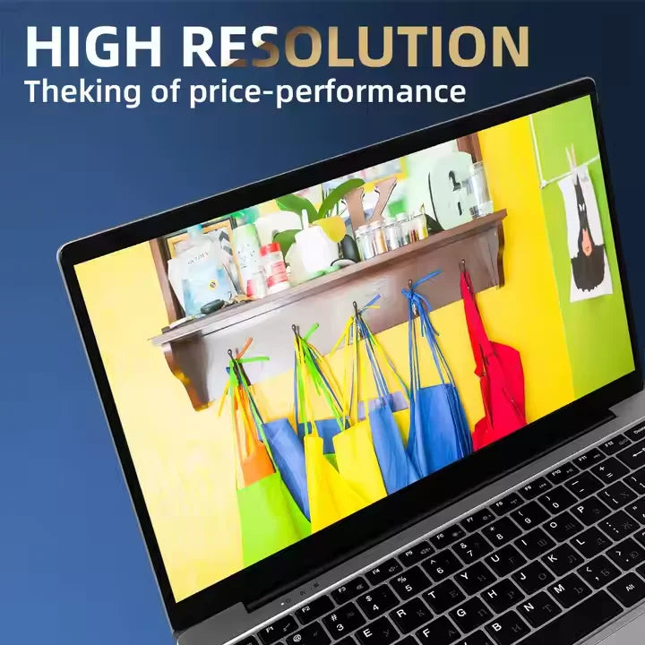 New 14.1 Inch Laptop N4000 Intel Processor 8GB 128GB 256GB 512GB SSD for Students Education Homework Personal Home Use Notebook