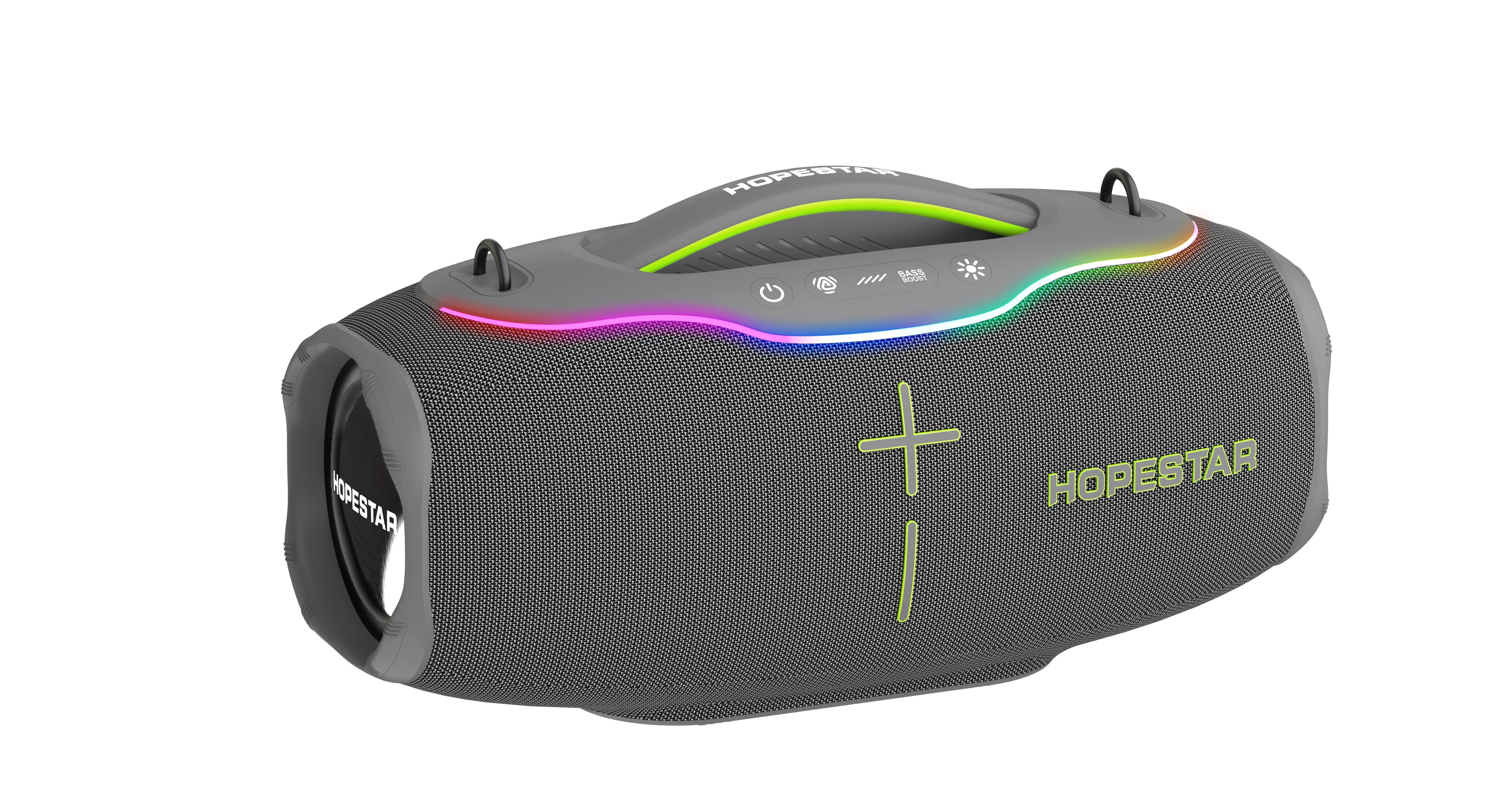 HOPESTAR H90 220W Portable Wireless Stereo Audio System Waterproof RGB for 5.3 Home Partybox Karaoke Subwoofer Speakers