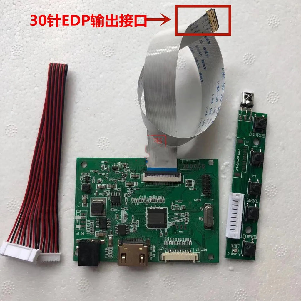 EDP-HDM  EDP to  Signal Converter Bridge Controller Module Board for Laptop 10.1inch and 18.4inch