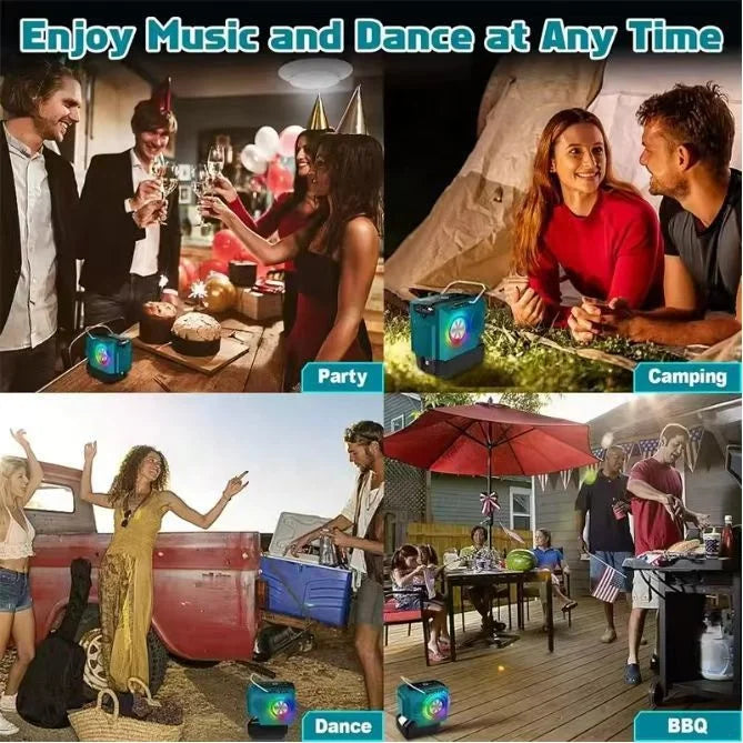 Portable Cordless Bluetooth Speaker Fit for Makita 18v Battery Small Speaker Wireless With HD Sound for Jobsites Home and Party