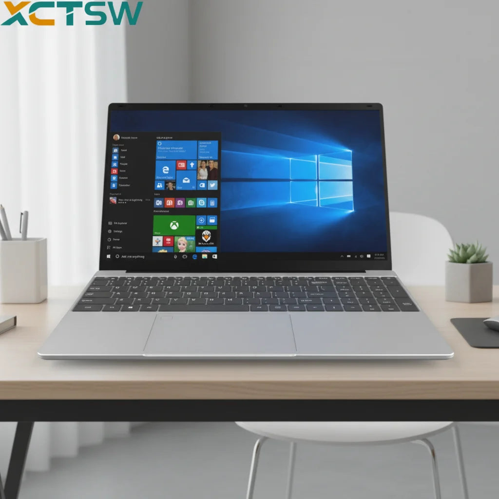 Portable Business Laptop XU156 Gaming Windows11 I7-1060NG7 Backlight Fingerprint Unlocking WiFi 4core 16+128GB Notebook Computer