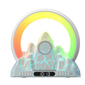 Wireless Charging Sunrise Lamp with Bluetooth Speaker, Smart Mood Light