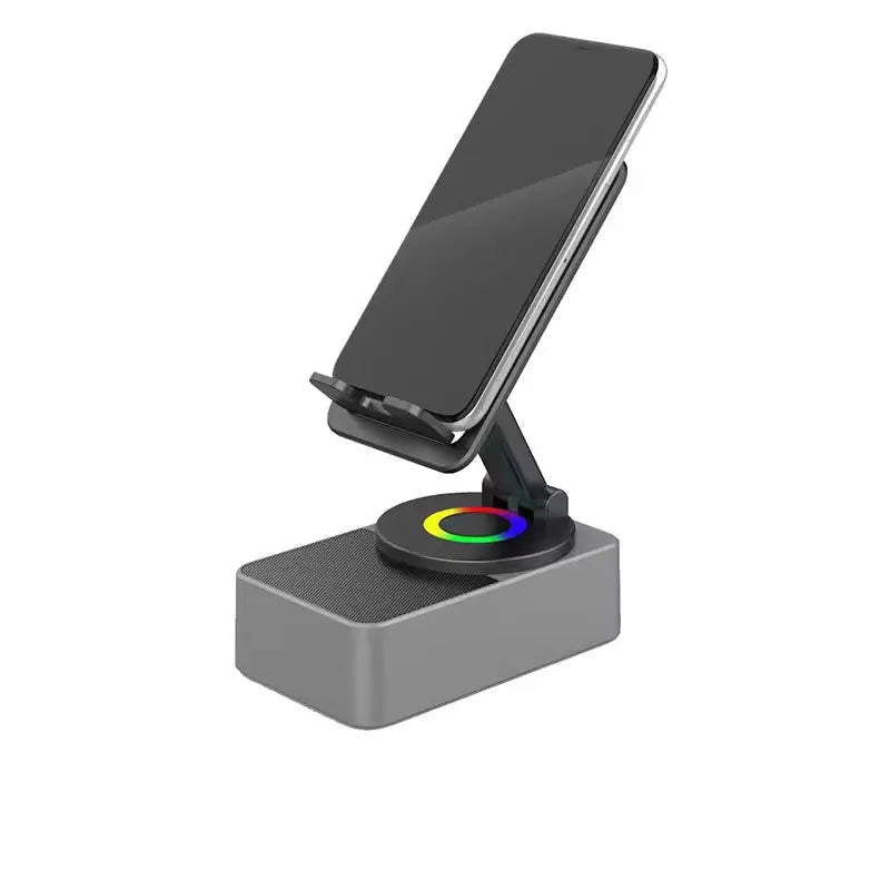 Factory 4-in-1 360 Rotating RGB Wireless for Bluetooth Speaker Mini Portable 3W Computer Woofer USB AUX Battery-Powered Features