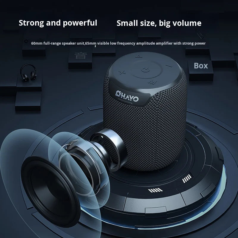 Modern X2 Mini for Bluetooth Speaker Portable Outdoor Waterproof Cross Card-Insert Design Bass Wireless Battery