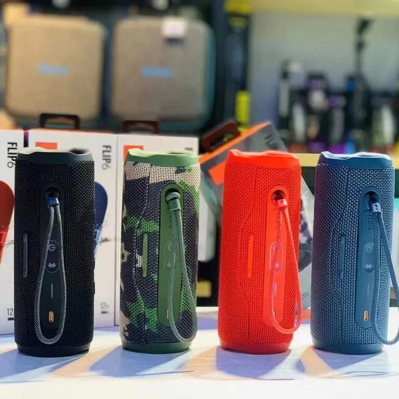 Flip6 Speaker Mini Portable 10W Wireless Music Player Waterproof Outdoor Sport Boombox Speakers for Home Gift Partybox Flip Box