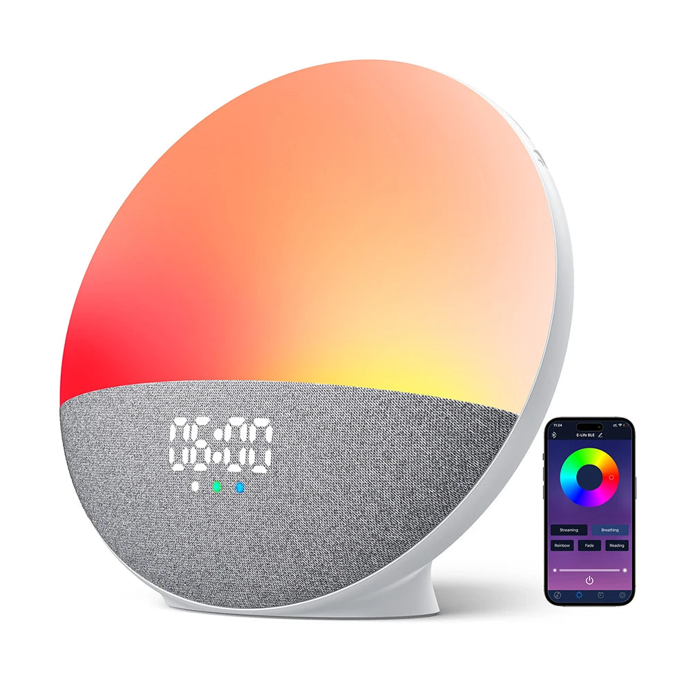 CYBORIS Colorful Night Light  Speaker App Control Rechargeable Portable Wholesale White Noise Machine for Baby Bedroom