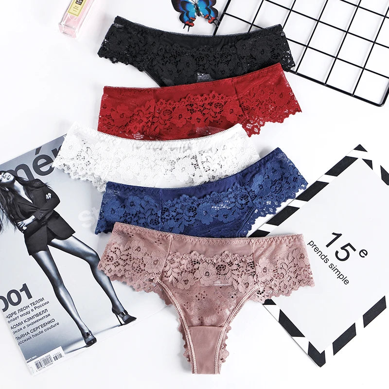 1 Set Women's Lingerie Sexy Lace Bra Thongs Set Woman Underwear Bralette Push Up Tube Tops Bras Panties Suit For Lady BANNIROU