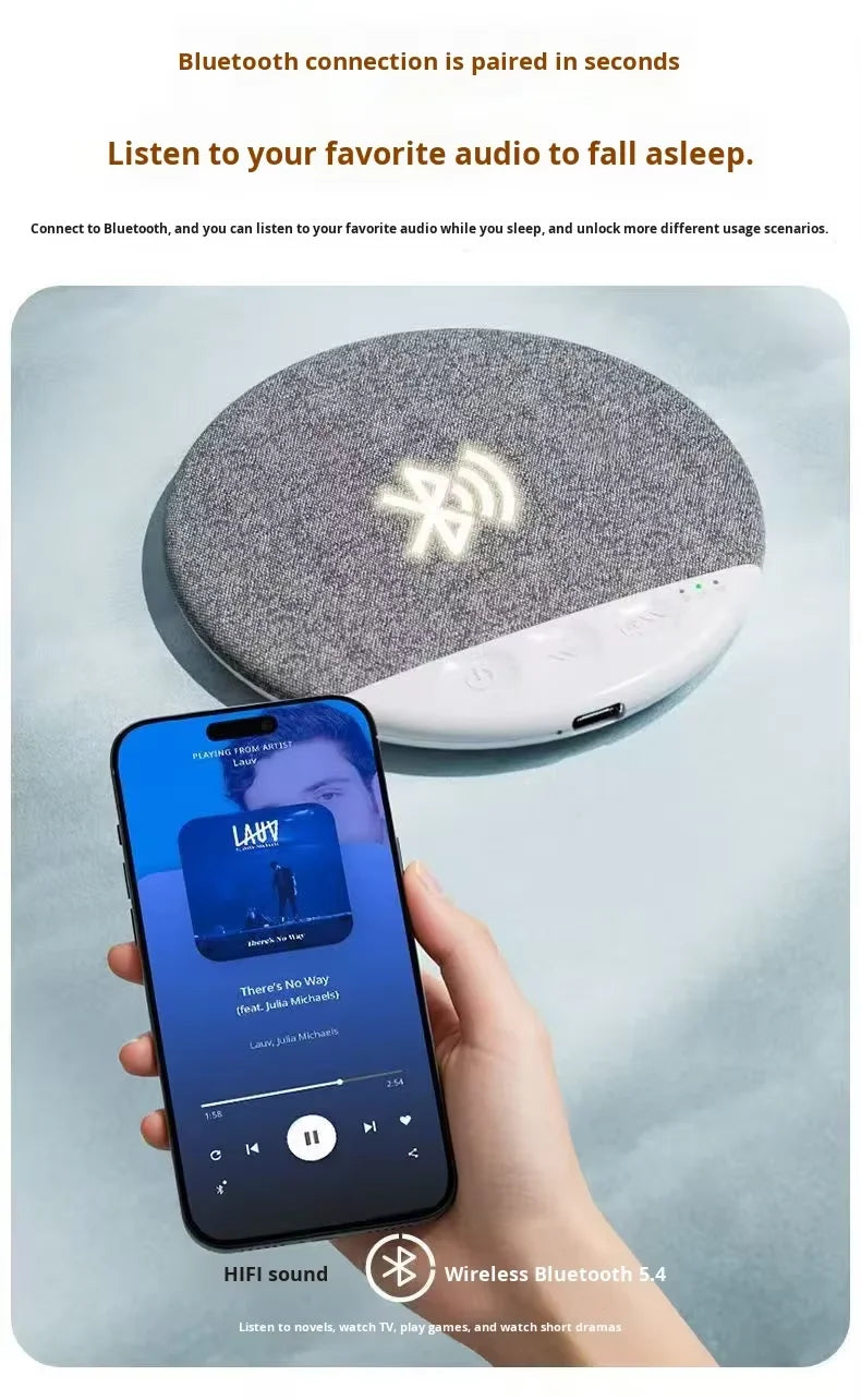 New X3pro Under-pillow Sleeping Speaker High Sound Quality Bluetooth Audio White Noise Sound Adaptive ABS Material