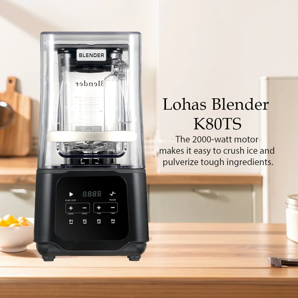 Lohas ABS Housing Blenders High Power Smoothie Maker Electric Mixer Grinder Food Processor Kitchen Appliance