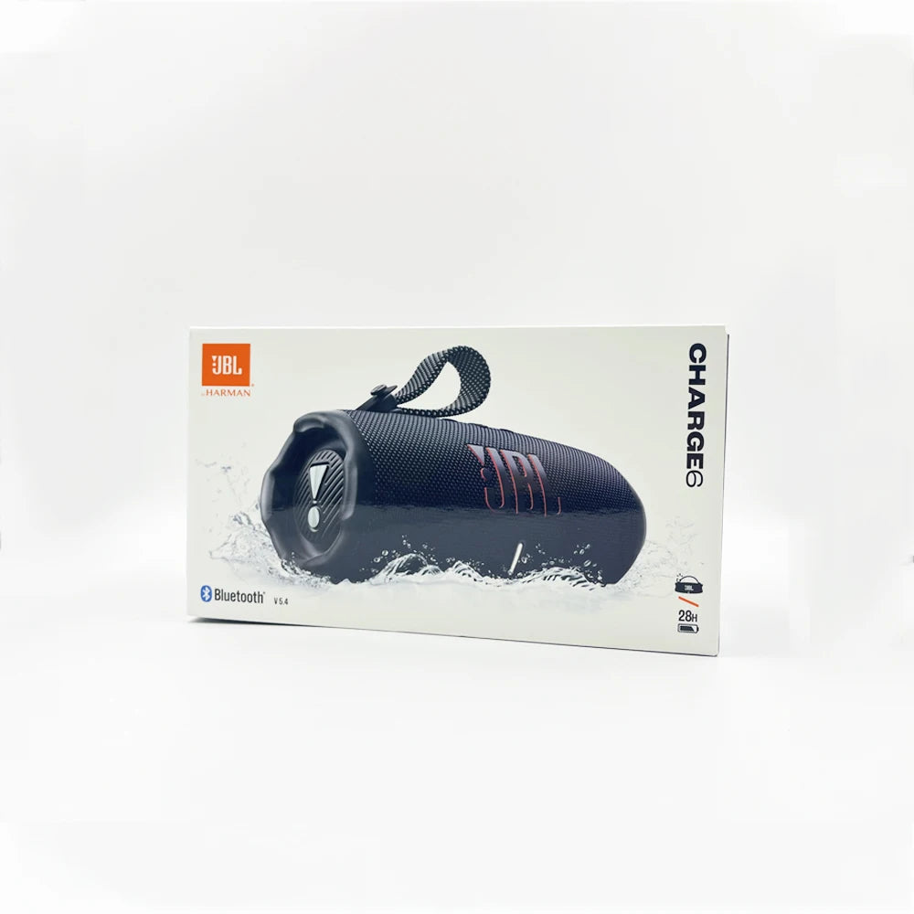 JBL Charge 6 Al Enhanced Portable for Bluetooth Speaker with Subwoofer Dust-proof and Waterproof Outdoor/Desk Use Speakers