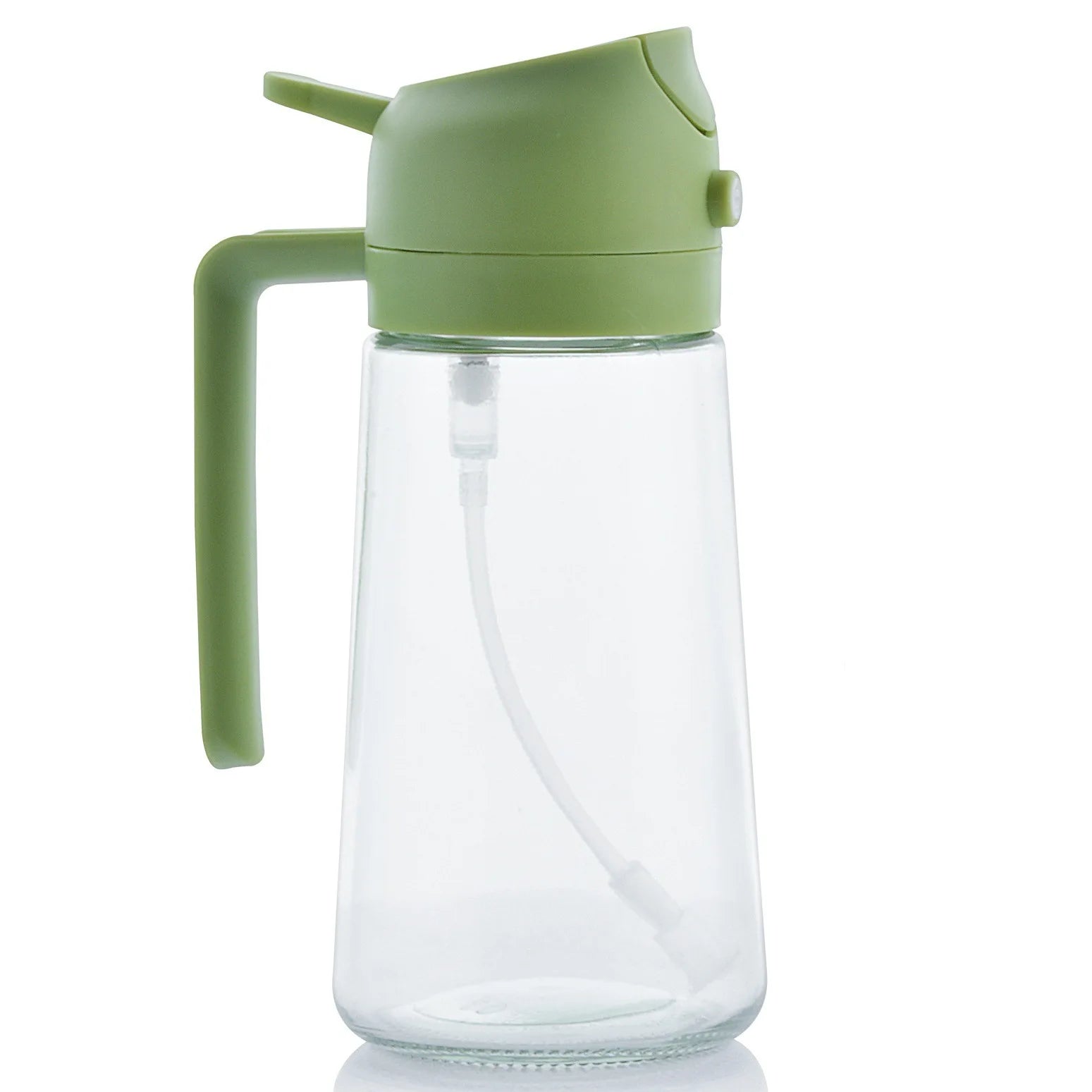 16oz 2 in 1 Olive Oil Sprayer for Cooking Kitchen Salad Barbecue Air Fryer Oil Dispenser Bottle