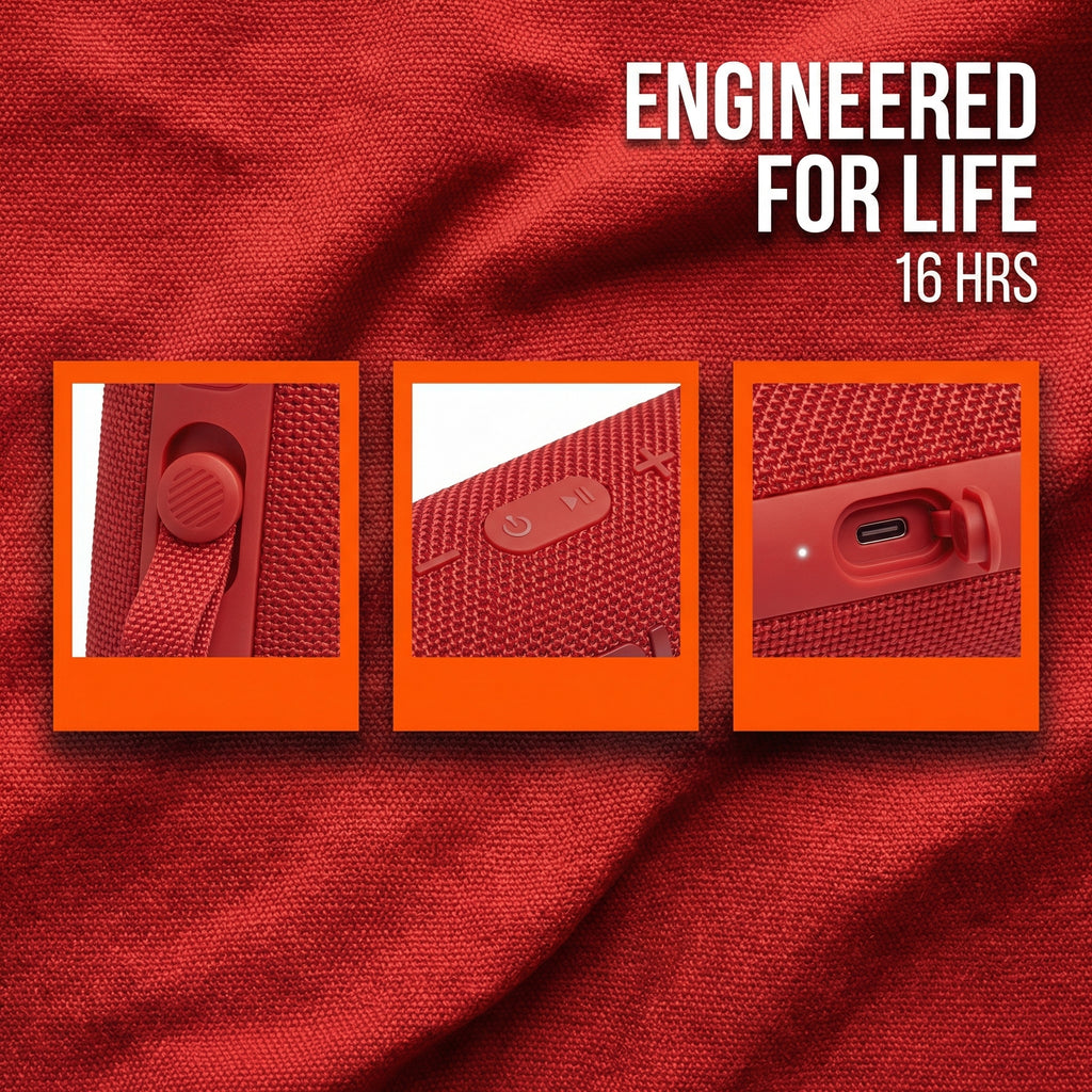 JBL FLIP7 Portable Bluetooth Speaker, Featuring a Subwoofer, AI Sound Enhancement, Suitable for Camping, and Track Events