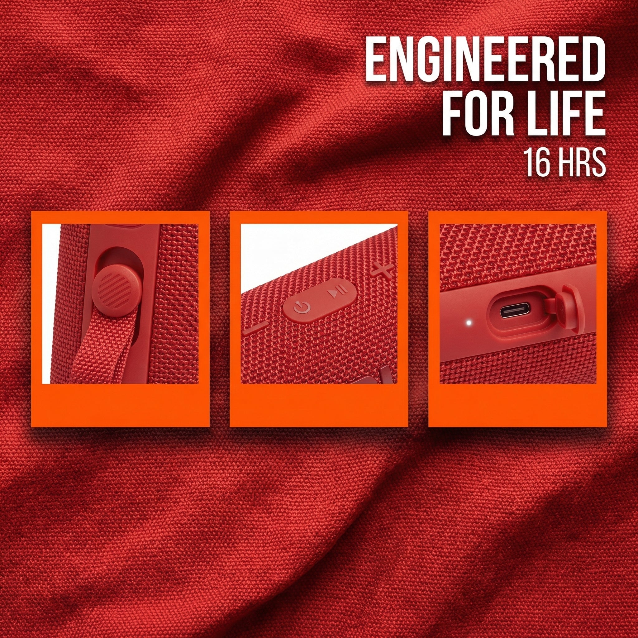 JBL FLIP7 Portable Bluetooth Speaker, Featuring a Subwoofer, AI Sound Enhancement, Suitable for Camping, and Track Events