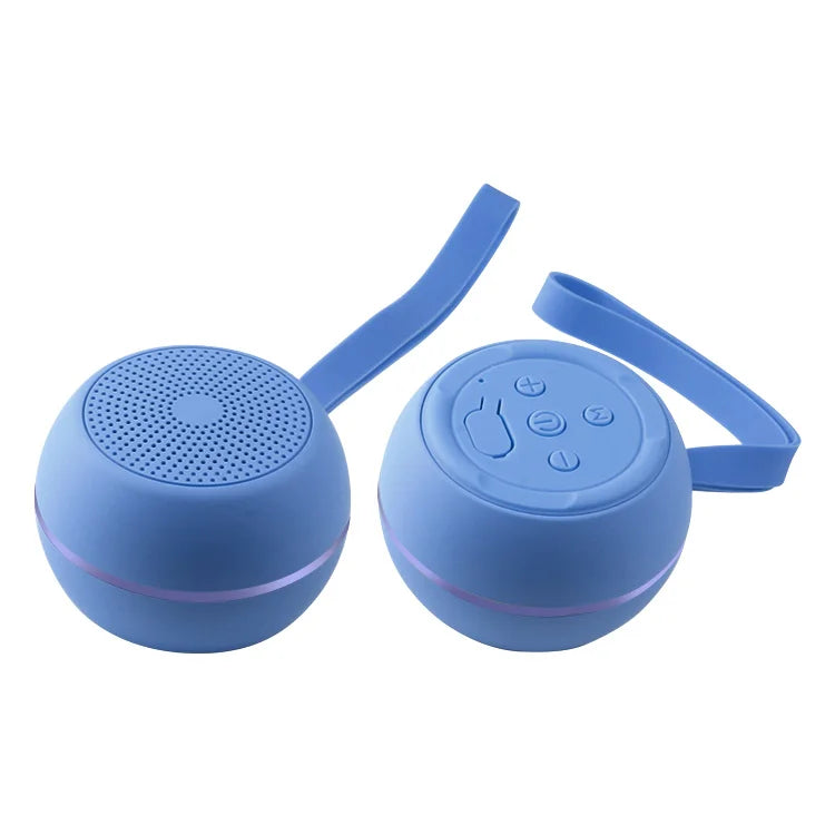US Warehouse Radio Portable Colorful Mini Speaker Rope Portable Support Wireless 5.0 Bluetooth Speaker Wireless Local Stock