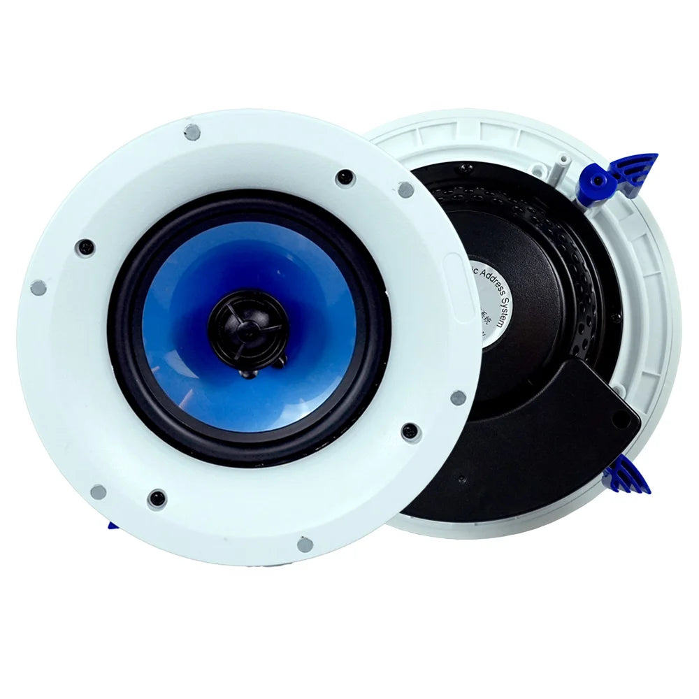 Factory Supplier 6 Inch 60W HiFi Ceiling Speaker for Bluetooth for Home Theater/Conference Woofer DC Audio Player Music  Bgm