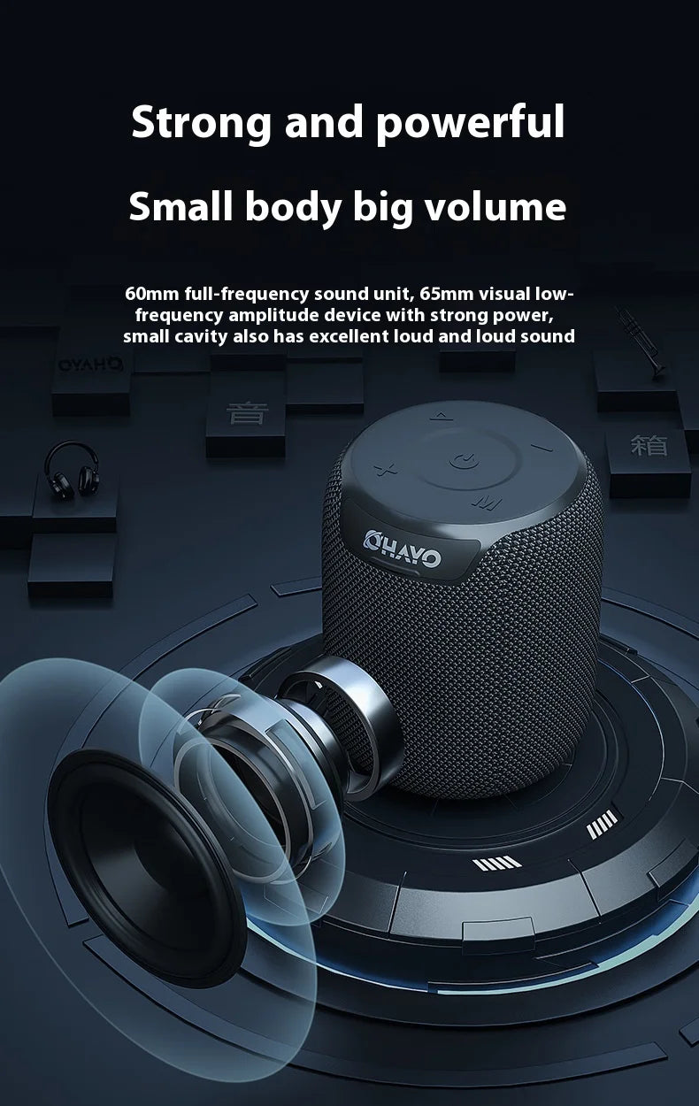 Modern X2 Mini for Bluetooth Speaker Portable Outdoor Waterproof Cross Card-Insert Design Bass Wireless Battery