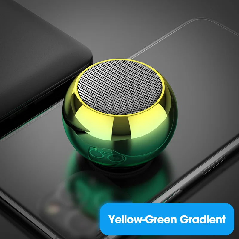 Aluminum Metal Mini Sexy Bluetooth Sports Outdoor Portable Sound Box M3 Super Mini Wireless Smart Speaker