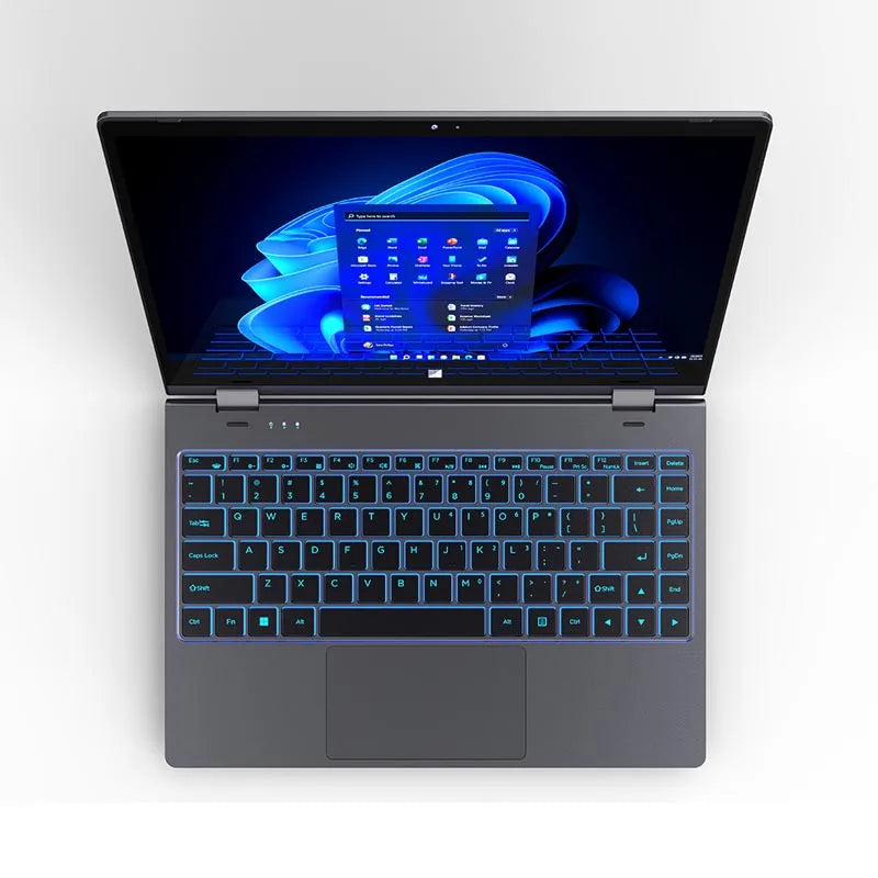 12th Gen Mini Gaming Alder Lake N100 Laptop 14 DDR4 NVME SSD Win11 Notebook Tablet Mini PC Dual WiFi BT 5.0 Win 11 Pro Computer