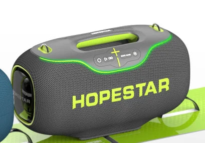 BT Wireless Speaker HOPESTAR A80 350W Waterproof IPX6 6 Speakers Vibrating Diaphragm Outdoor BT USB TF CARD TWS Bass RADIO LED