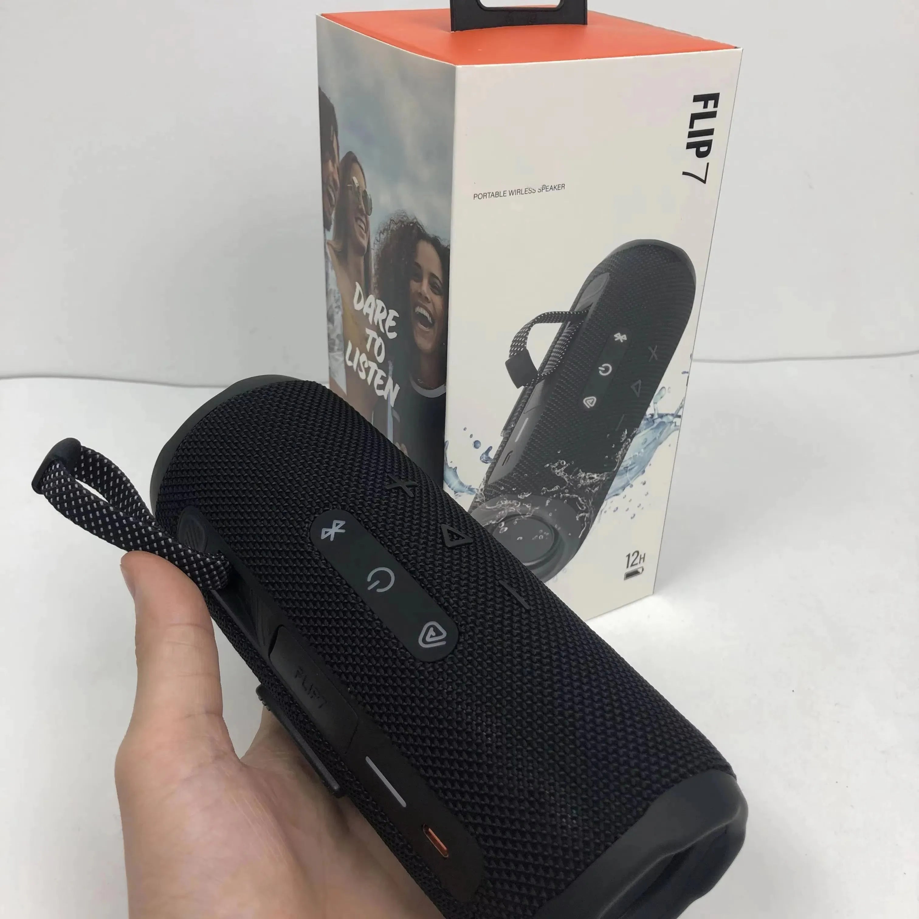 Flip7 Portable Speaker Cross-Border Foreign Trade Hot-Selling for Speaker Flip7 Portable Outdoor Card-Insertable Kaleidoscope 7