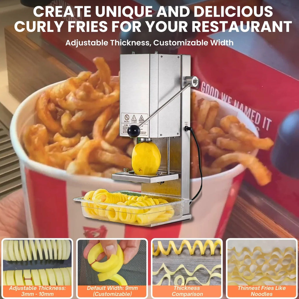 Exclusive Customization Cutter Electric High Safty Commercial Air Fryer 10.5Kg Potato Chips Vertical Packing Machine