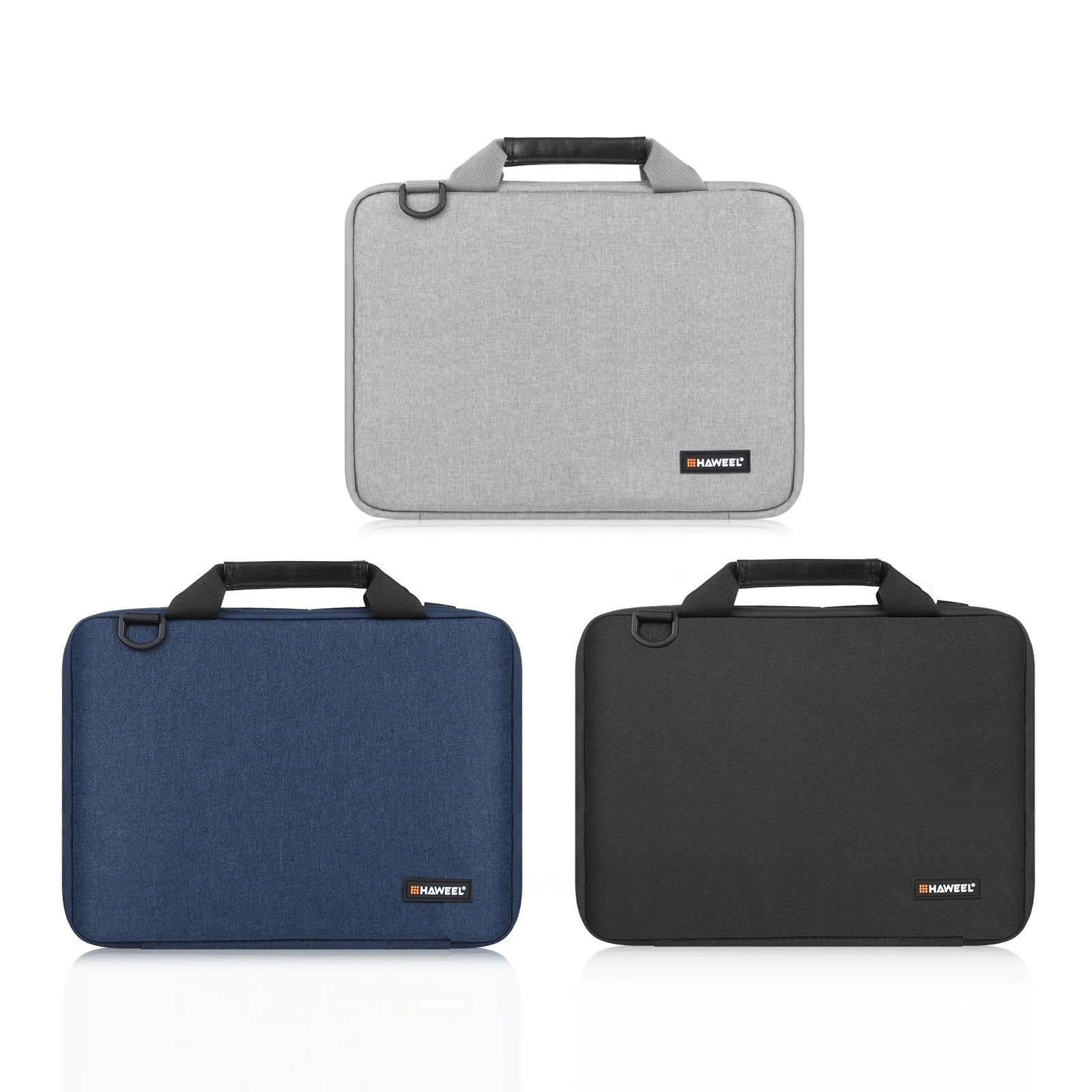 HAWEEL 15 Inch Laptop Handbag 2 in 1 Portable Waterproof Office Organizer Bags Electronic Briefcase Crossbody Laptop Storage Bag