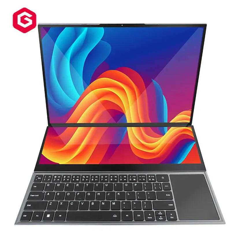 Core I7-9850H Win10 Laptops Brand New 16+14inch Dual Touch Screen Office Computer Pc 2TB SSD 10th Gen Gaming Laptops