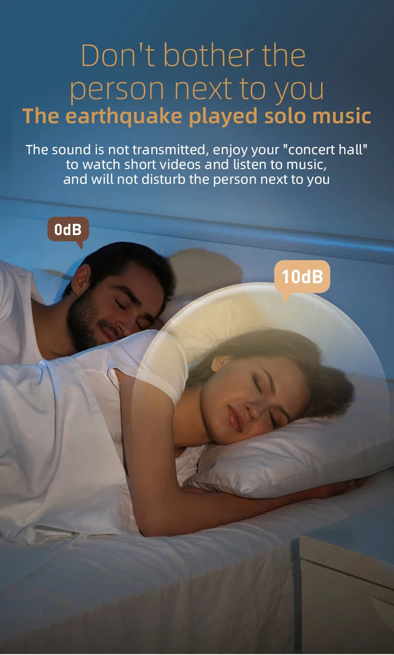 Friendly Portable Bedtime Audio Player with White Noise Under the Pillow Bluetooth Sleep Speaker