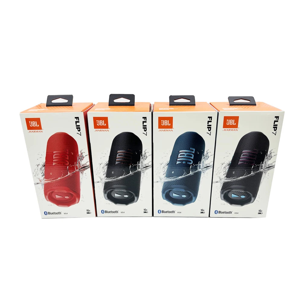 JBL FLIP7 Portable Bluetooth Speaker, Featuring a Subwoofer, AI Sound Enhancement, Suitable for Camping, and Track Events