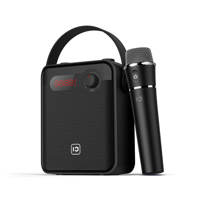SHIDU 25W Rechargeable Sound Equipment Audio Amplifier Portable PA System Wireless Bluetooth Karaoke Speaker with Microphone