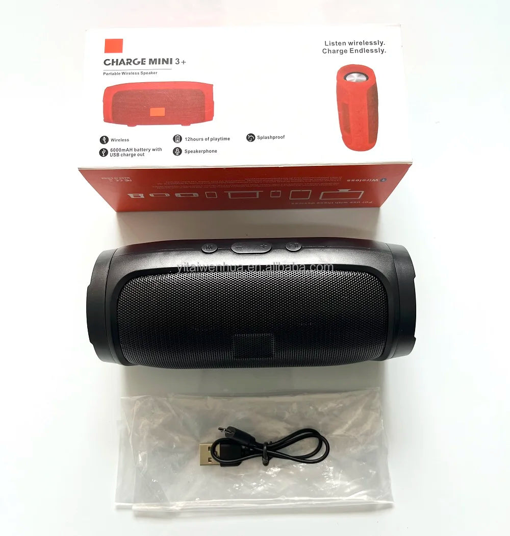 Portable Professional 5W Output Power RGB LED Metal Wireless Computer Battery High Quality Audio Designer Home Theatre Mini DTS
