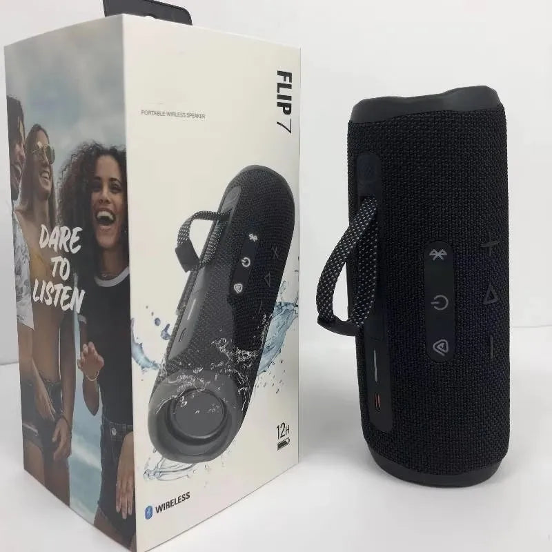 Flip7 Portable Speaker Cross-Border Foreign Trade Hot-Selling for Speaker Flip7 Portable Outdoor Card-Insertable Kaleidoscope 7