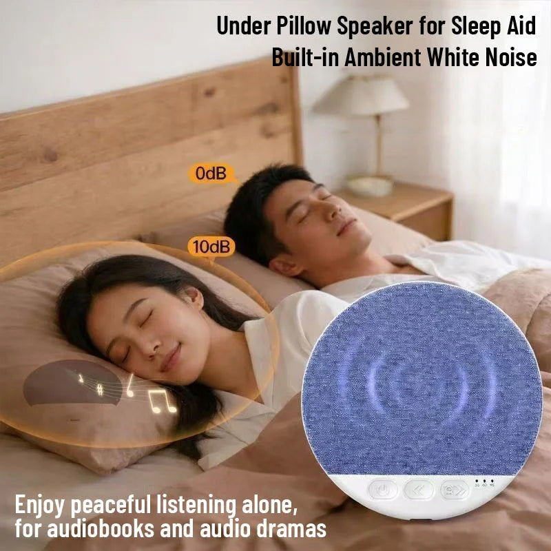 New X3pro Under-pillow Sleeping Speaker High Sound Quality Bluetooth Audio White Noise Sound Adaptive ABS Material