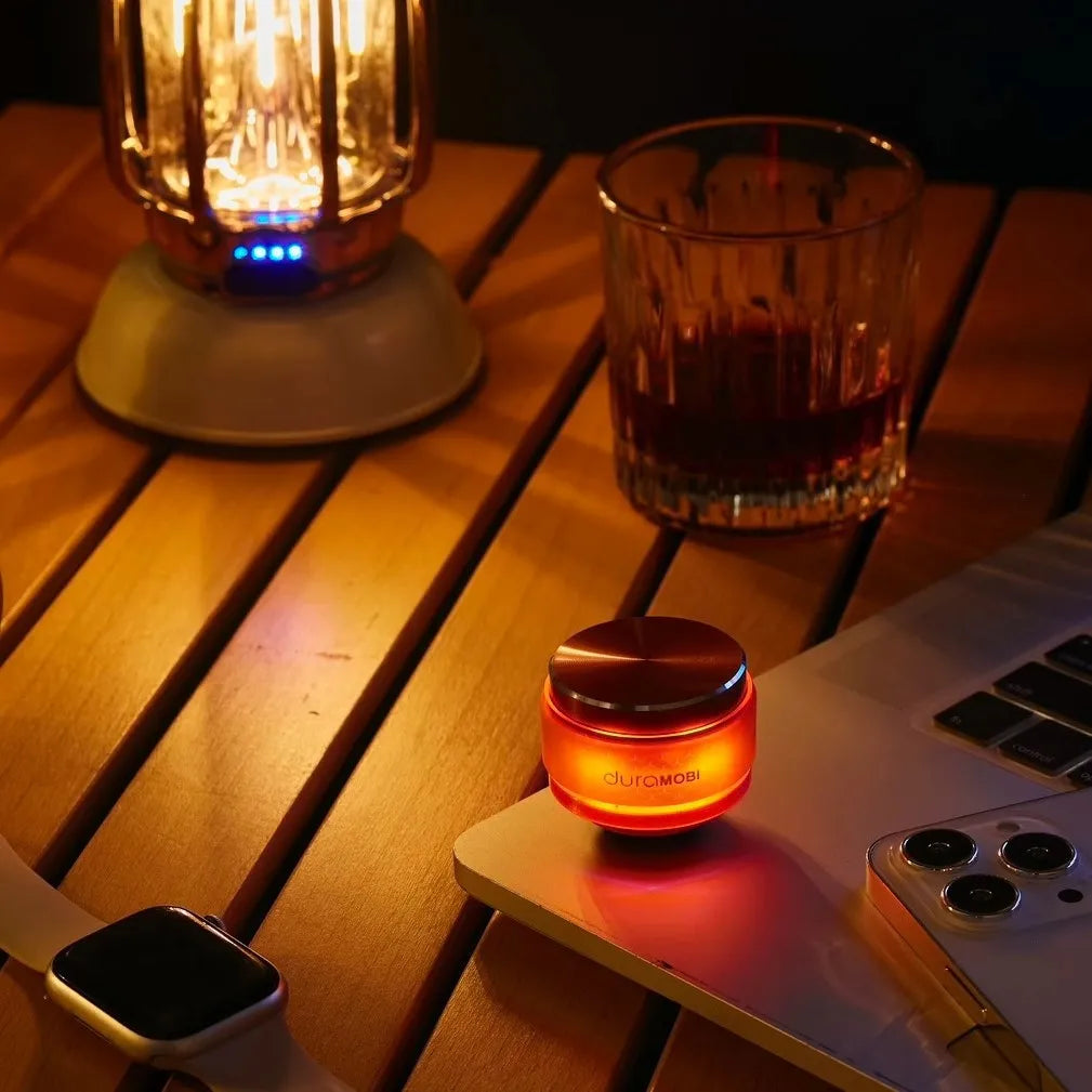 Waterproof Turn Anything to Speaker Dura MOBI New Creative Wireless Speaker RGB Light Portable Bluetooth Bone Conduction Speaker