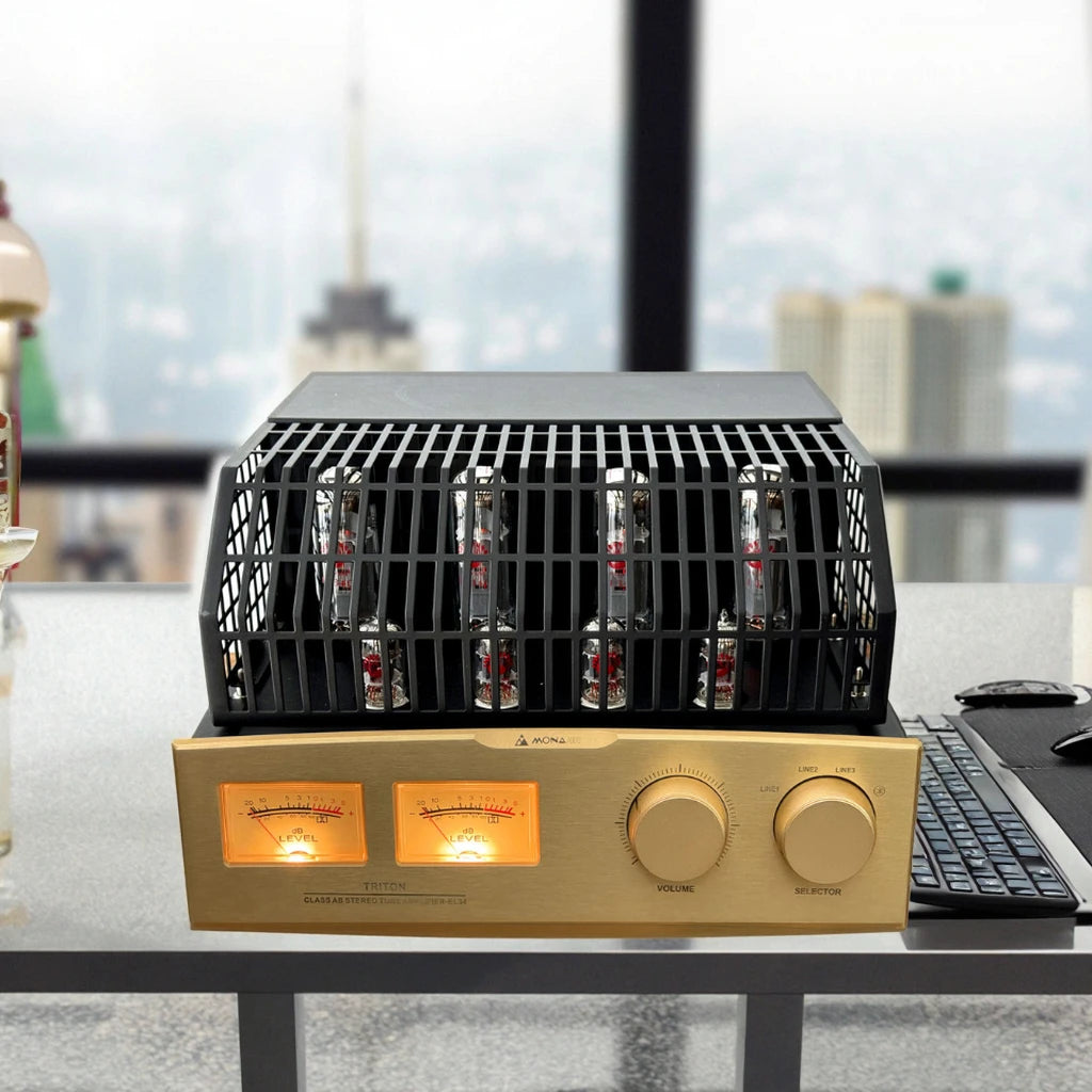 Good Sound Debut 30W Power Audio Processor EL34 Amplifier 2.0 for Bluetooth Channel Push-Pull Home HiFi Amplifier