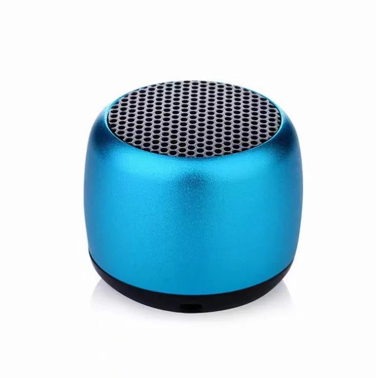 Oudiobop M3 Mini Computer Speakers with Built-in Mic for V5.1 Battery Powered for Mobile Phone & Outdoor Use