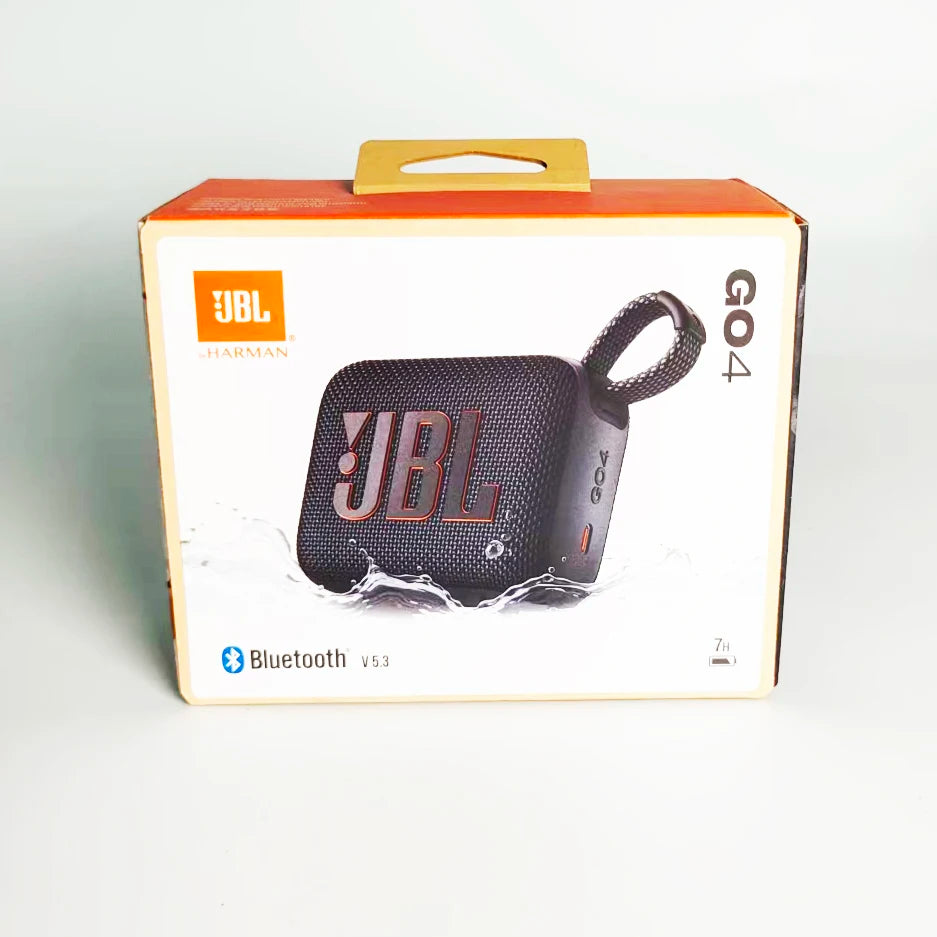 JBL GO4 Music Brick Portable Bluetooth Speaker Auracast Multi-Speaker Pairing ,Up to 7H Playtime + 2H Boost