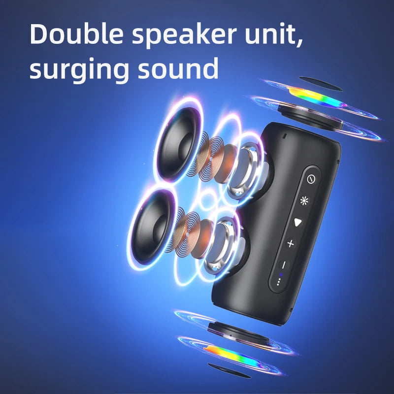 Own Brand  Multifunctional Portable Mini Speaker Bluetooth 5.3 Waterproof Dustproof Outdoor Indoor Speaker With Hands-free