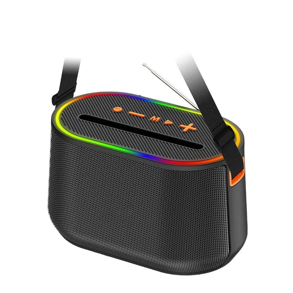Factory Outdoor Handheld Portable Subwoofer IPX4 Waterproof RGB for Bluetooth Speaker for Party Home Use Compatible with