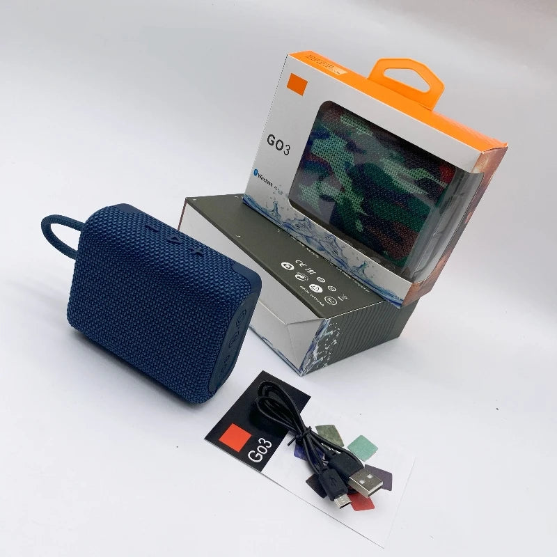 Hot Sale Portable G3 Wireless Mini Speakers Waterproof Outdoor Bass Sound for Blue-tooth Sports Party Box LED Airplay DC Plastic