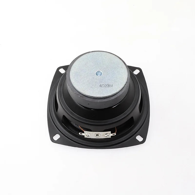 In Stock 4 Inch Square Outdoor Multimedia Waterproof Full Range Stage for Bluetooth Speaker 4 Ohm 20 Watt