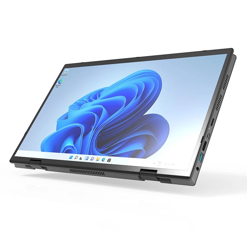360 YOGA Laptop 14" Touchscreen Notebook Shell Aluminum Alloy Intel N95 Quad Core Office Laptop for Business