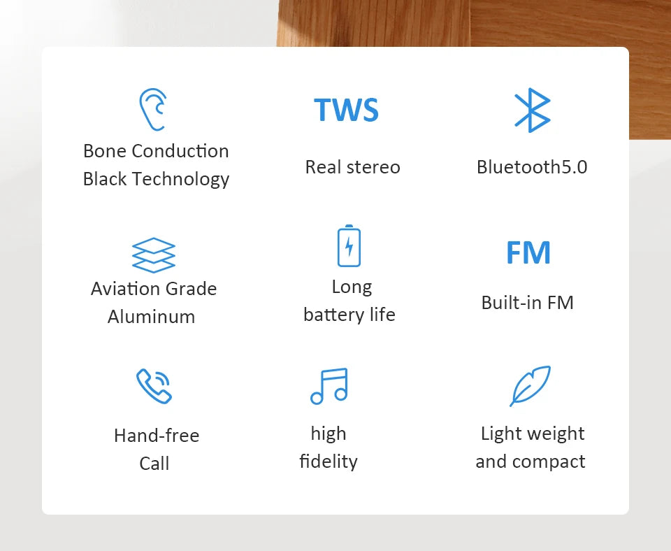 Turns Anything to Speaker Dura MOBI Anything Wireless Speaker Creative Portable Compact Bluetooth Bone Conduction Speaker