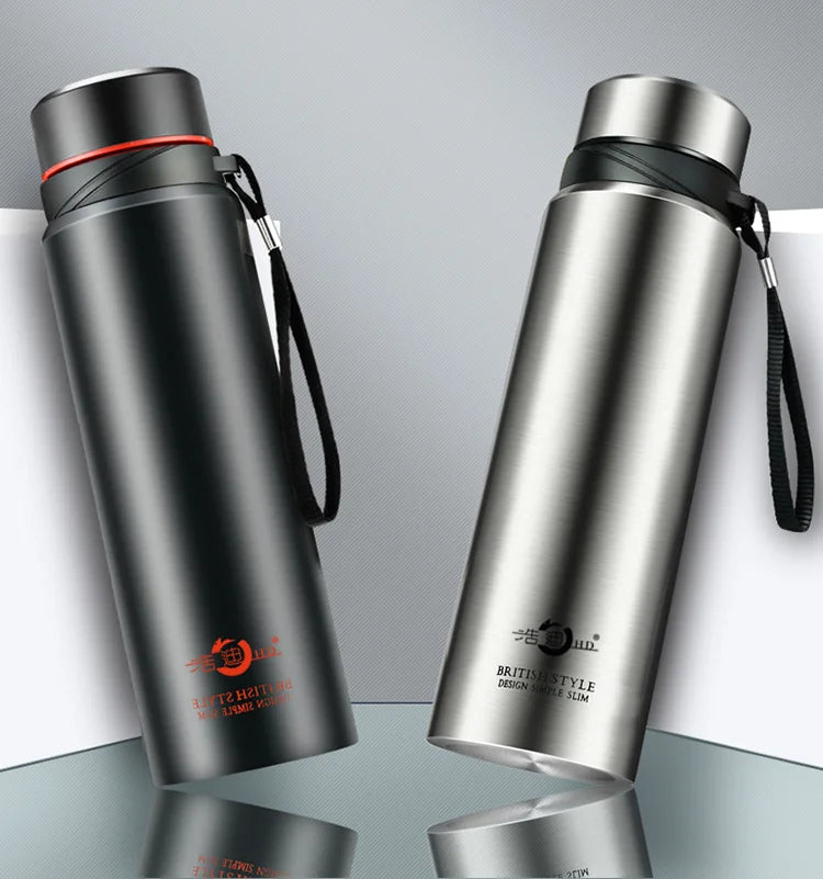 Thermo Pot Thermos Bottle 1800ML Double Wall Stainless Steel Insulated Vacuum Flask Drinkware Cup Thermal Mug Water Bottle