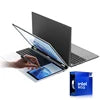 2026 New Laptop 15.6Inch + 7Inch Touch Laptop 16Gb Ram 128Gb 256Gb 512Gb 1Tb Ssd Rgb Backlit Keyboard Dual Screen Cheap Computer