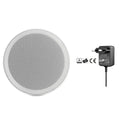 6-Inch 15W Active Load Indoor Audio Ceiling Speaker Waterproof Digital Class D Amplifier for Bluetooth Home Theatre 15W Battery