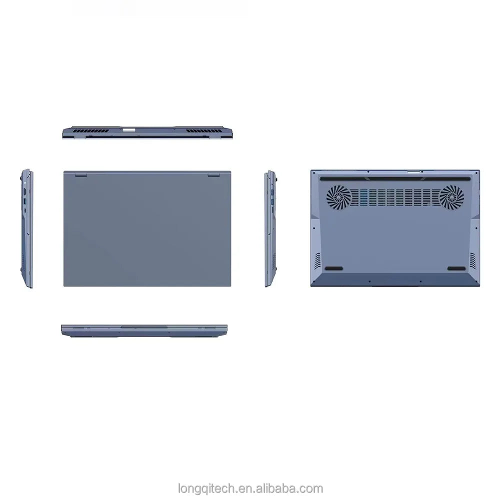 OEM Factory's Dual Screen Notebook Core I7-9750H Processor 16 Inch + 14 Inch 2K Touch Screen Laptop for Business New Camera