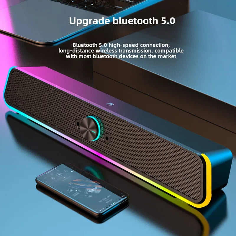 Wholesale RGB Gaming Desktop Computer Speakers Wired for Laptop